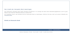 Desktop Screenshot of hanseatic-bank.swn24.com